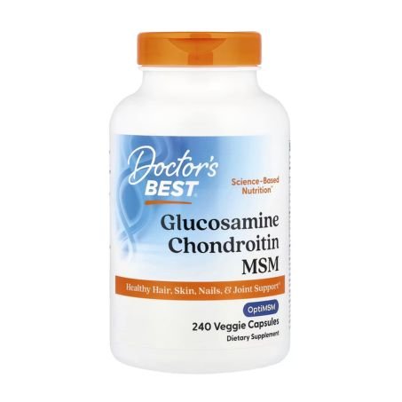 Doctor's Best, Glucosamine Chondroitin MSM with OptiMSM®, 240 Veggie Capsules in Pakistan