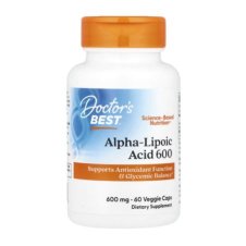 Doctor's Best, Alpha-Lipoic Acid 600, 600 mg, 60 Veggie Caps in Pakistan