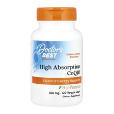 Doctor's Best, High Absorption CoQ10 with BioPerine®, 100 mg, 120 Veggie Caps in Pakistan