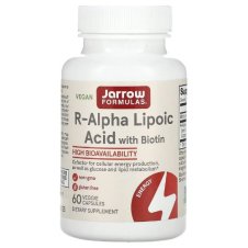 Jarrow Formulas, R-Alpha Lipoic Acid with Biotin, 60 Veggie Capsules in Pakistan
