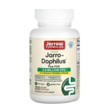 Jarrow Formulas, Vegan Jarro-Dophilus® Plus FOS, 200 Veggie Capsules in Pakistan